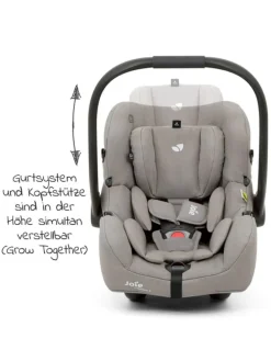 Babyschale i-Gemm 3 i-Size ab Geburt-13 kg in grau
