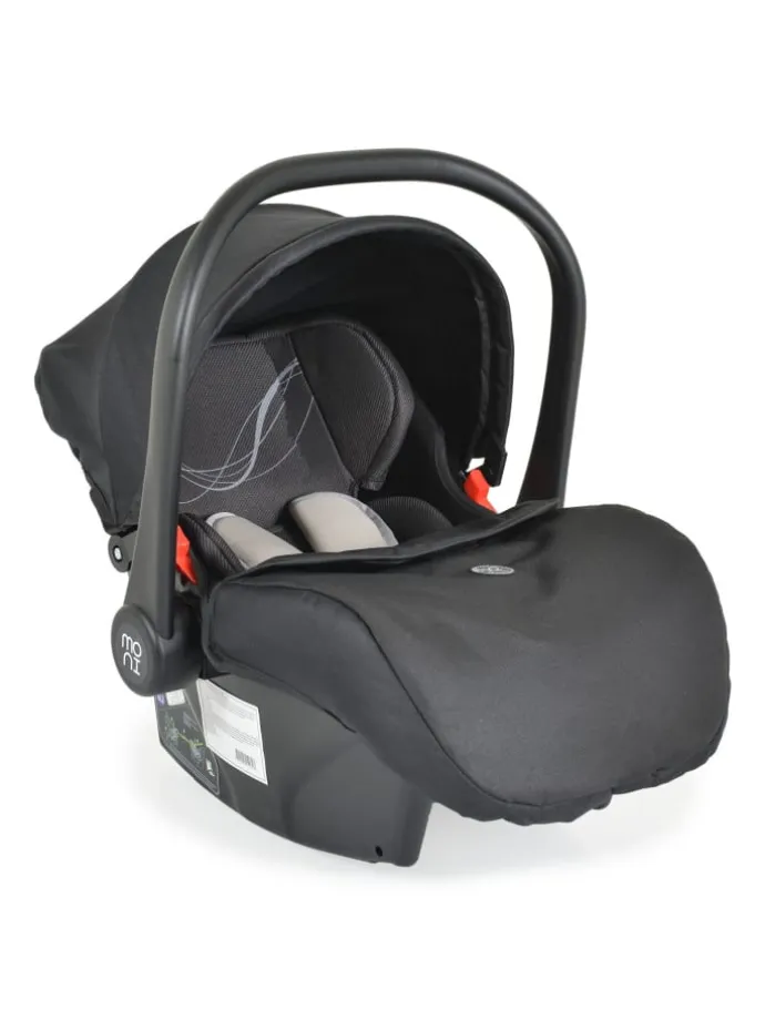 Babyschale i-Size (40 - 87cm) in schwarz