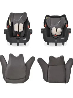 Babyschale i-Size (40 - 87cm) in schwarz