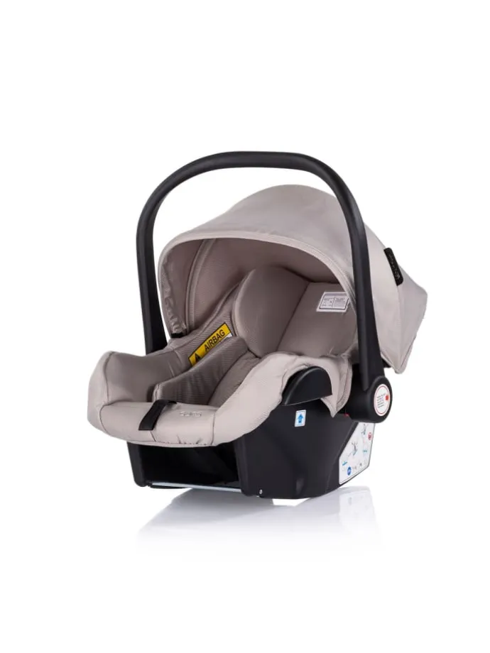 Babyschale i-Size Aura Gr. 0+ in braun