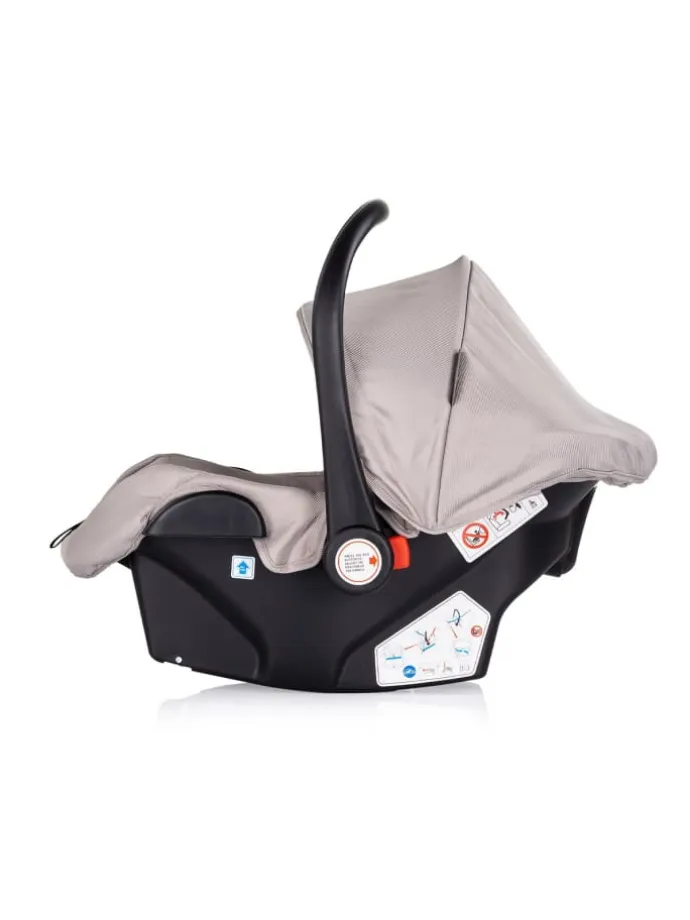 Babyschale i-Size Aura Gr. 0+ in braun