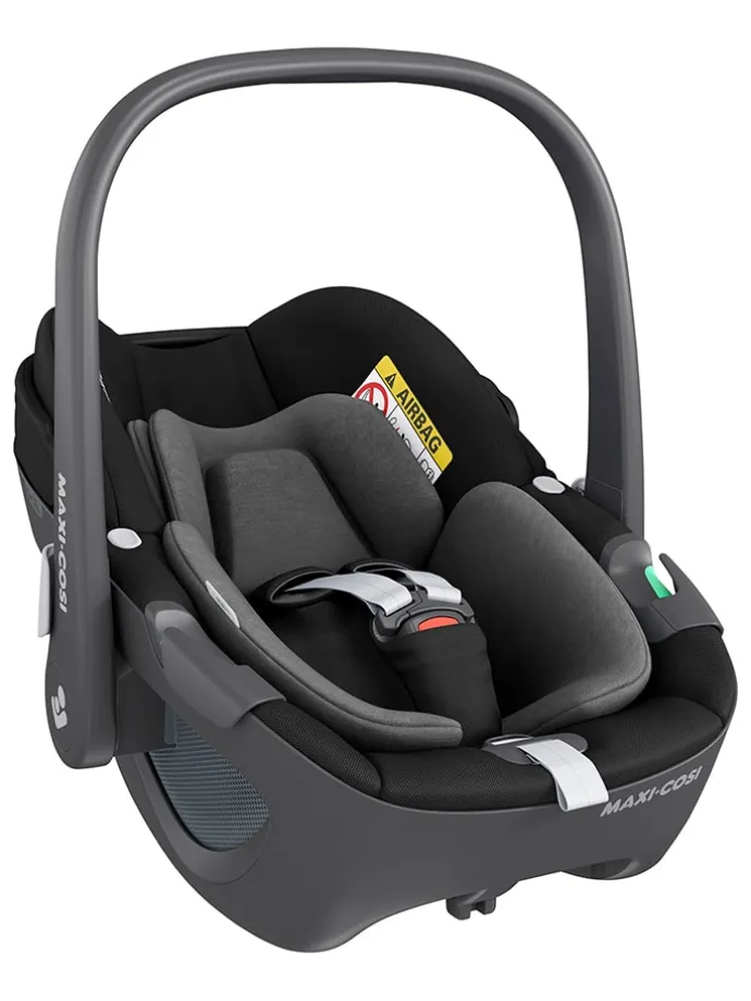Babyschale "Pebble 360" in Essential Black - Gruppe 0+