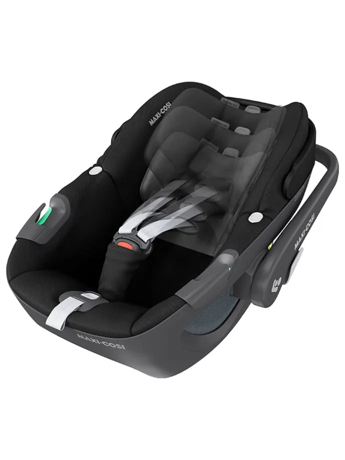 Babyschale "Pebble 360" in Essential Black - Gruppe 0+