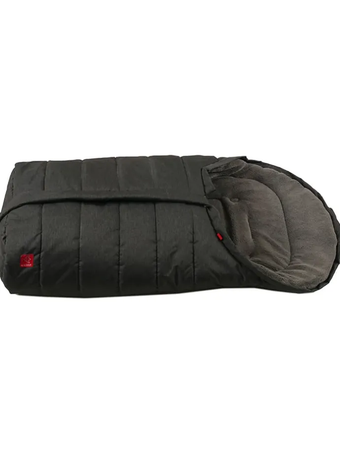 Babyschalen-Fußsack "Ella" in Schwarz - (L)80 x (B)40 cm