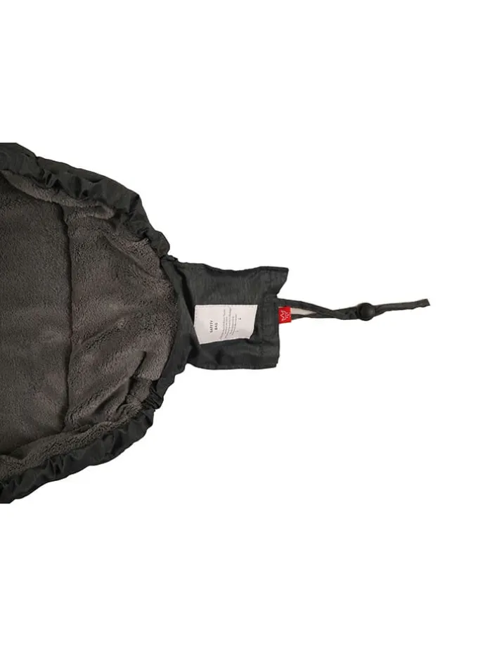 Babyschalen-Fußsack "Ella" in Schwarz - (L)80 x (B)40 cm