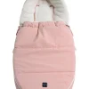 Babyschalen-Fußsack "Hoody 2.0" in Rosa - (L)80 x (B)40 cm