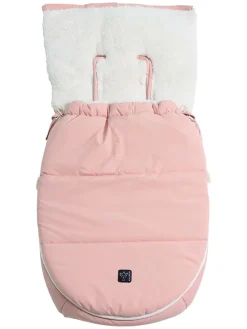 Babyschalen-Fußsack "Hoody 2.0" in Rosa - (L)80 x (B)40 cm