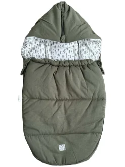 Babyschalen-Fußsack in Khaki - (L)80 x (B)40 cm