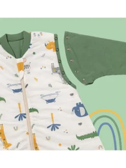 Babyschlafsack, 2.5 TOG in Dunkelgrün
