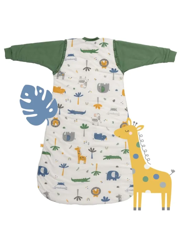 Babyschlafsack, 2.5 TOG in Dunkelgrün