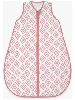 Babyschlafsack in Weiß/ Rosa - TOG - 1,0