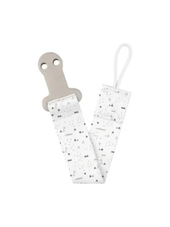 Baby-Schnuller-Clip Savanna in braun