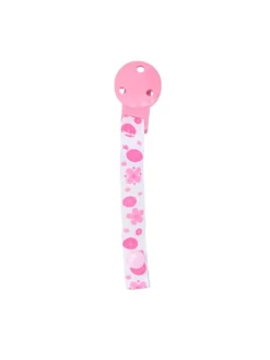 Baby-Schnullerkette ab Geburt in rosa