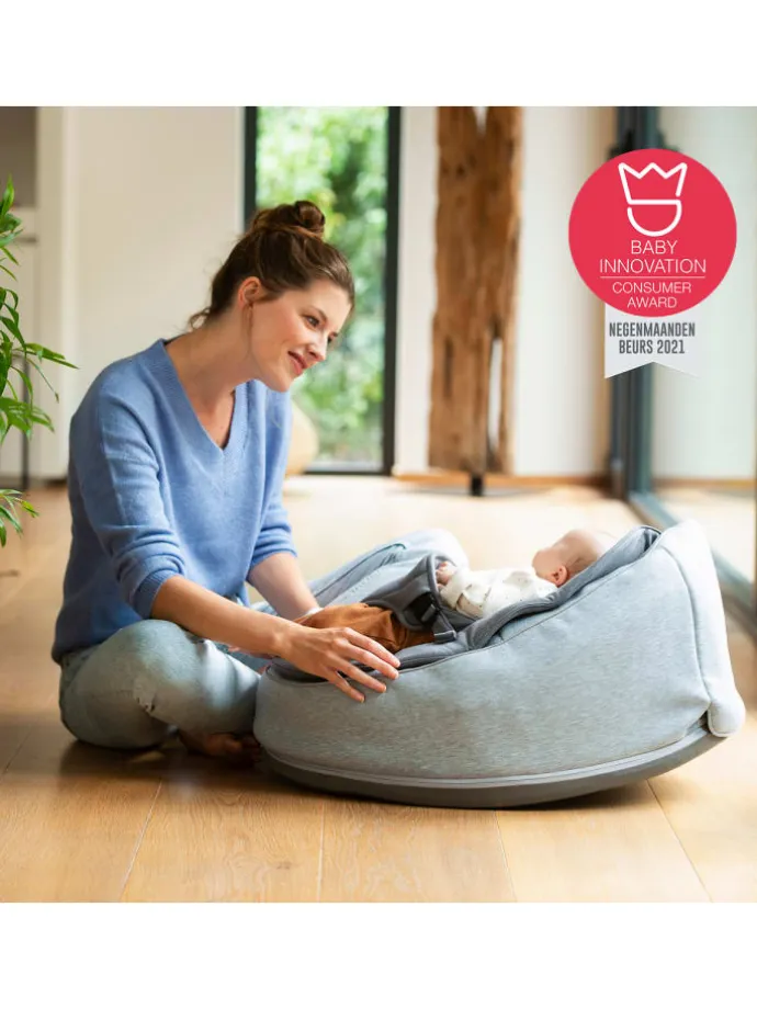 Babysitzsack Seat'n Swing grau