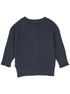 Babystrickjacke in Night blue