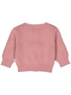 Babystrickjacke in Nostalgia Rose