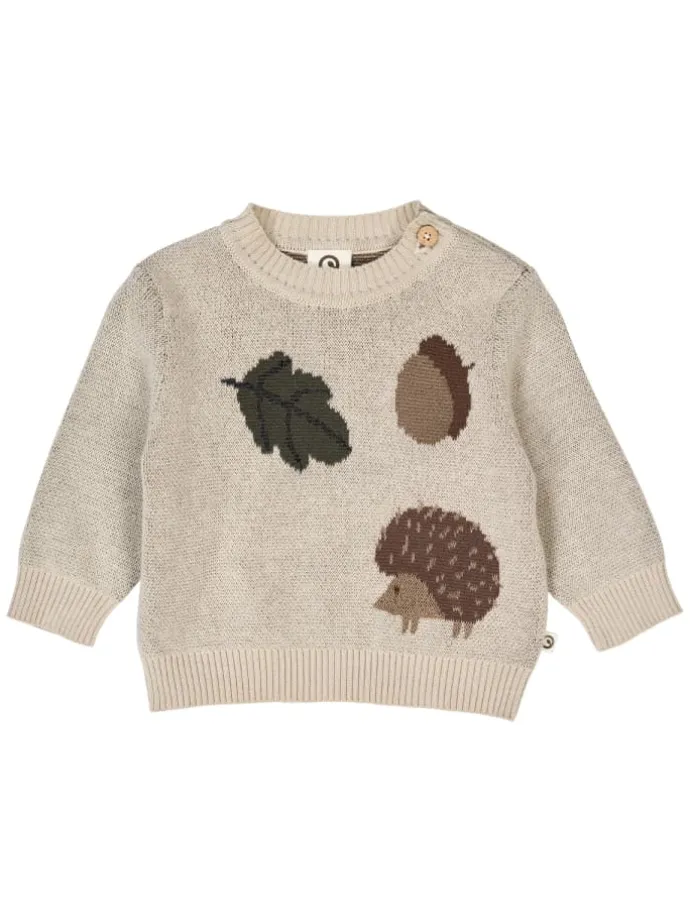 Babystrickpullover in Oak