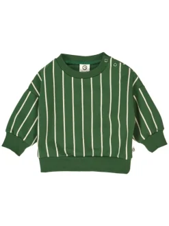 Babysweatshirt in Green gables/ Oak