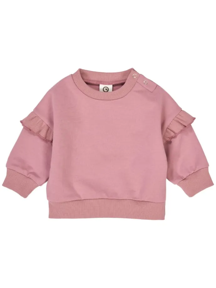 Babysweatshirt in Nostalgia Rose