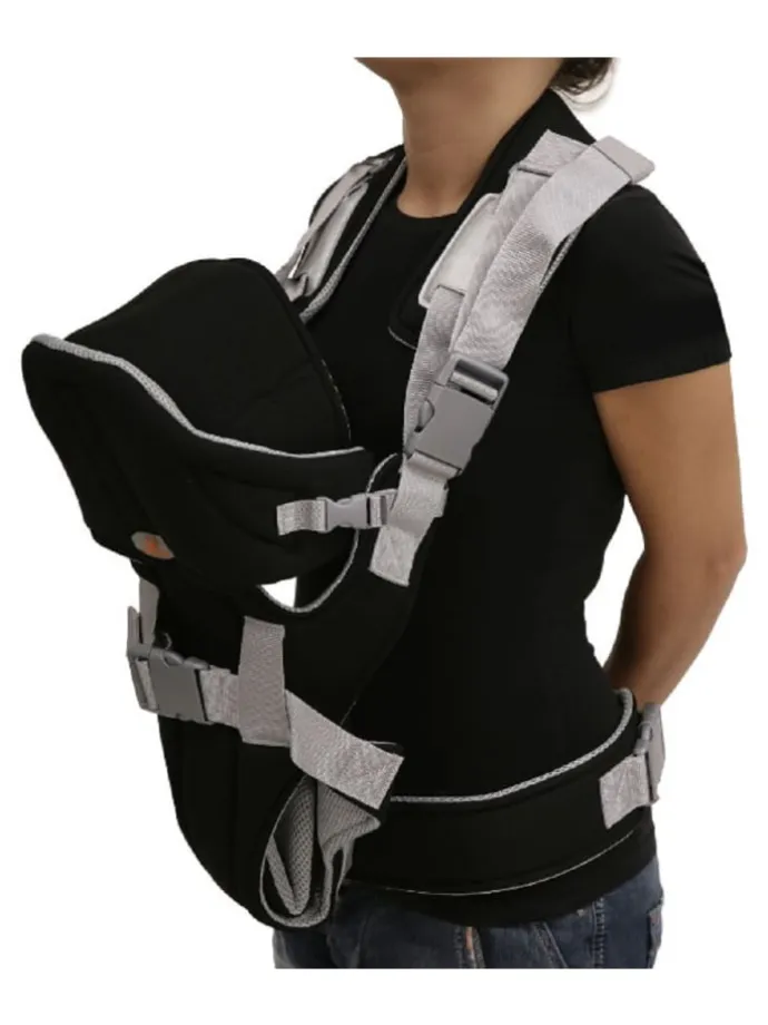 Babytrage Carry go 2 in 1 in grau