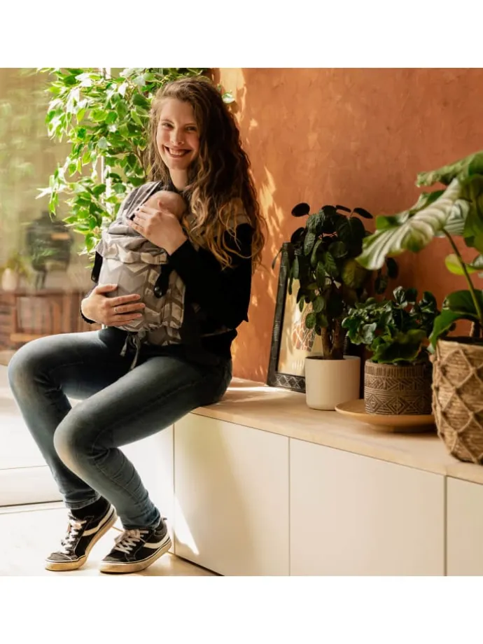 Babytrage Primeo in Amsterdam stone