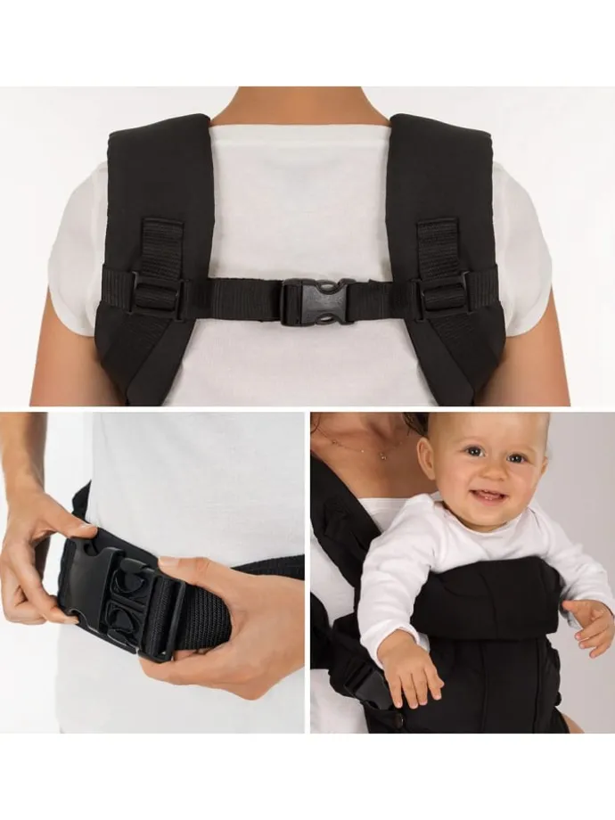 Babytrage Walk 4in1 - Schwarz in schwarz