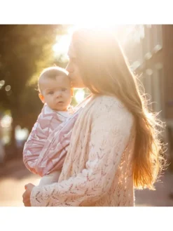 Babytragetuch Gewebtes Tragetuch kbA in Amsterdam rose