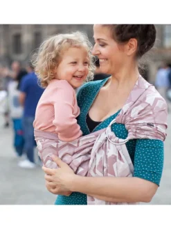 Babytragetuch Ring-Sling kbA in Amsterdam rose