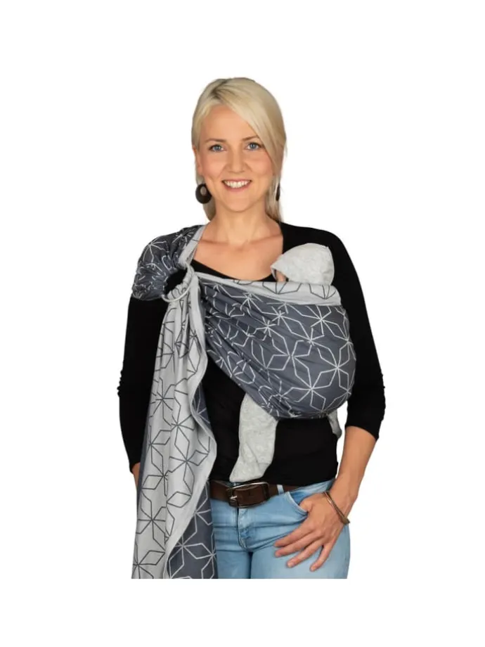 Babytragetuch Ring-Sling kbA in Malmö denim