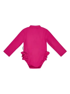Badeanzug Einhorn in pinkfarben