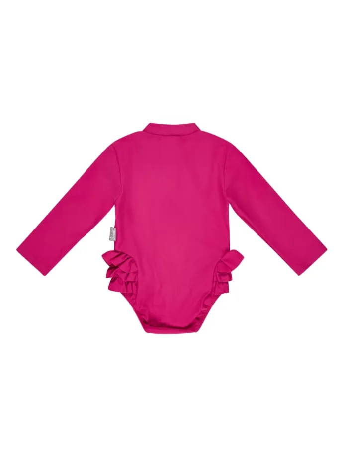 Badeanzug Einhorn in pinkfarben