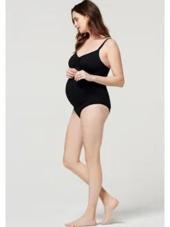 Badeanzug Saint Tropez in Black