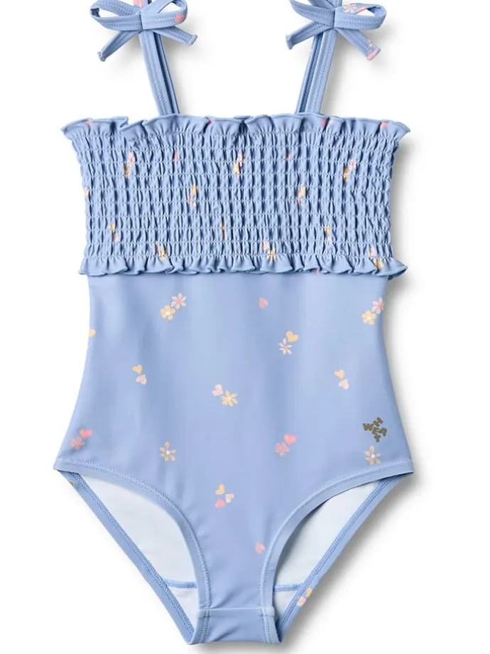 Badeanzug "Selma" in Hellblau