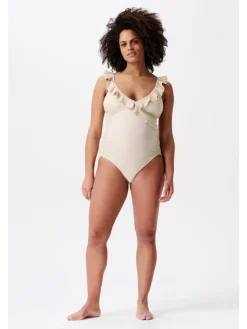 Badeanzug Sima in Light Sand