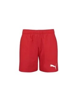Badehose PUMA SWIM BOYS MEDIUM LENGT in Red
