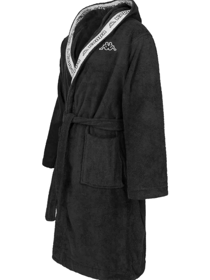Bademantel Bathrobe Unisex in blau