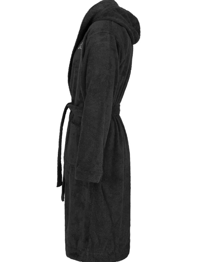 Bademantel Bathrobe Unisex in blau