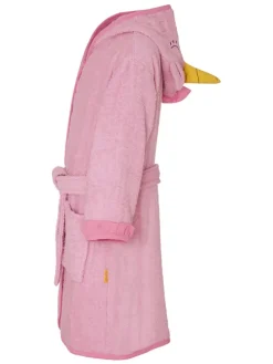 Bademantel in Rosa