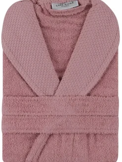 Bademantel in Rosa