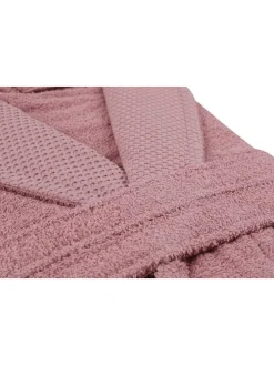 Bademantel in Rosa