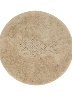 Badematte in Beige