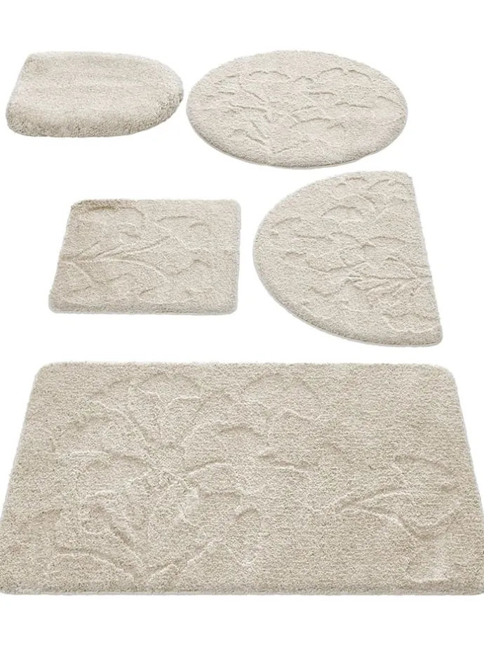 Badematte in Creme