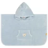 Badeponcho in Hellblau