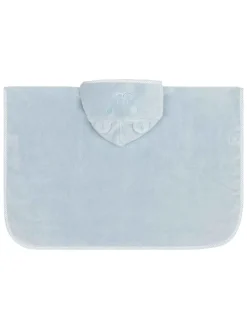 Badeponcho in Hellblau