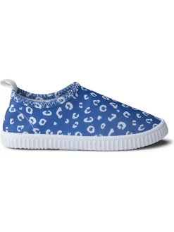Badeschuhe ''Blue Leopard'' in Blau