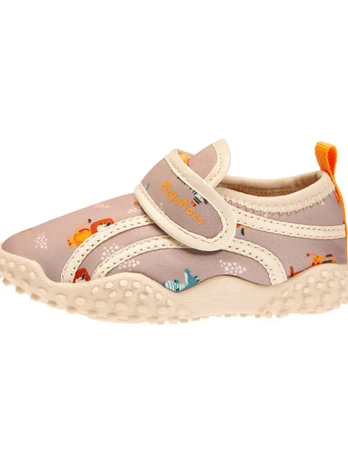 Badeschuhe in Beige
