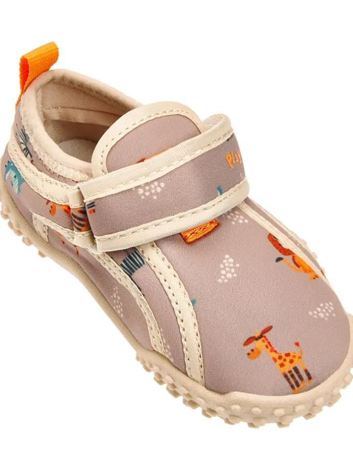 Badeschuhe in Beige
