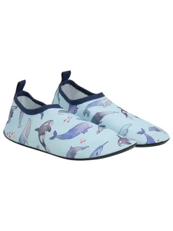Badeschuhe in Hellblau
