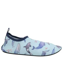 Badeschuhe in Hellblau