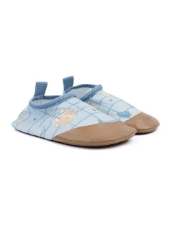 Badeschuhe in Hellblau
